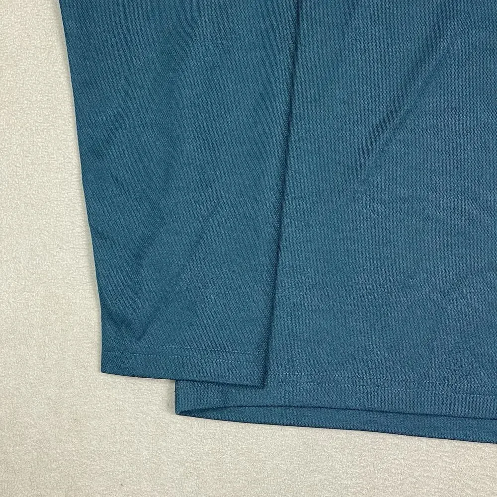 The North Face Pullover Mens‎ XL Blue 1/4 Zip VaporVick Long Sleeve Performance